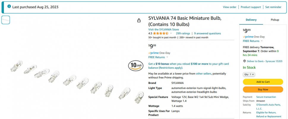 74 Basic Miniature Bulb, SYLVANIA (Contains 10 Bulbs).jpg