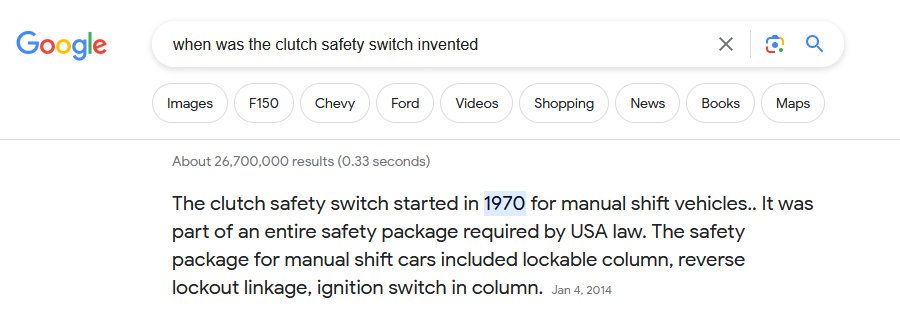 when was the clutch safety switch invented - Google Search.jpg