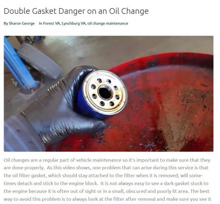 Oil Filter Double Gasket Can Cause Catastrophic Loss of Engine Oil.jpg