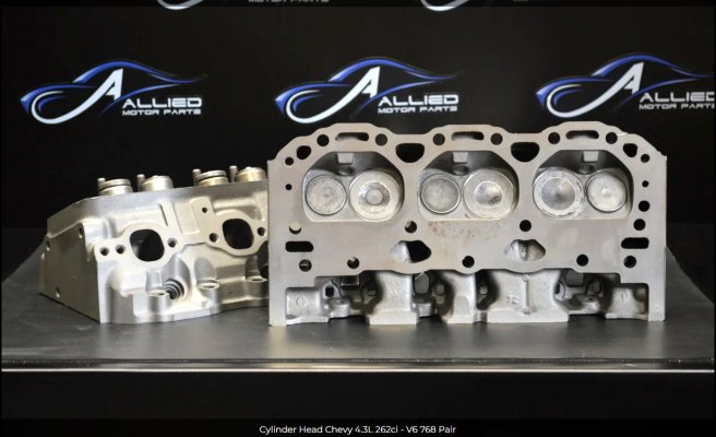 pre '96 old TBI-style combustion chambers on 'Vortec' Chevy 4.3L V6 768 Cylinder Heads Pair – ...jpg