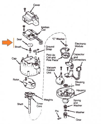 HEI exploded diagram (arrow) - Mac's Blog Notes Troubleshooting GM's HEI Ignition System.jpg